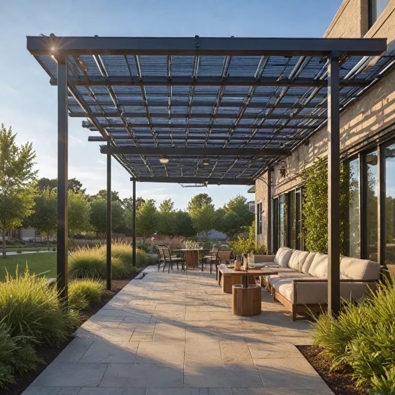 Solar pergola innovation: advancing sustainability, ESG, and compliance in hospitality outdoor spaces