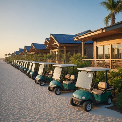 How crystal beach golf cart rentals can inspire sustainable mobility strategies for hotels